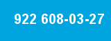 922 608-03-27